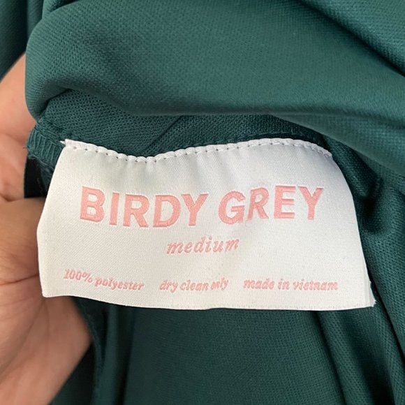 Birdy Grey – Jane Convertible Maxi Bridesmaid Dress (Hemmed) – Emerald Green - Picture 6 of 6